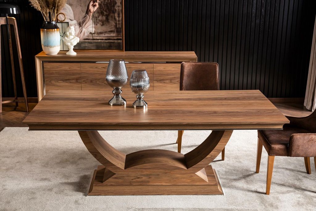 Säulentisch Esstisch Möbel Esstische Esszimmer Tisch Elegante Tische