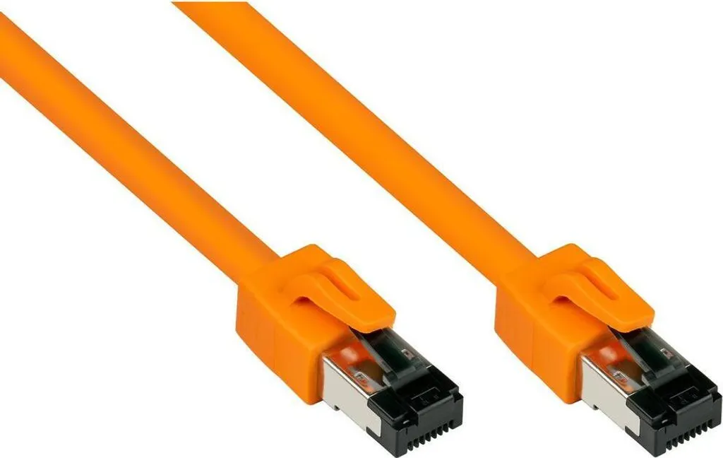 Cavo LAN Cat 8.1 Arancione Good Connections S/FTP 2000MHz Professional