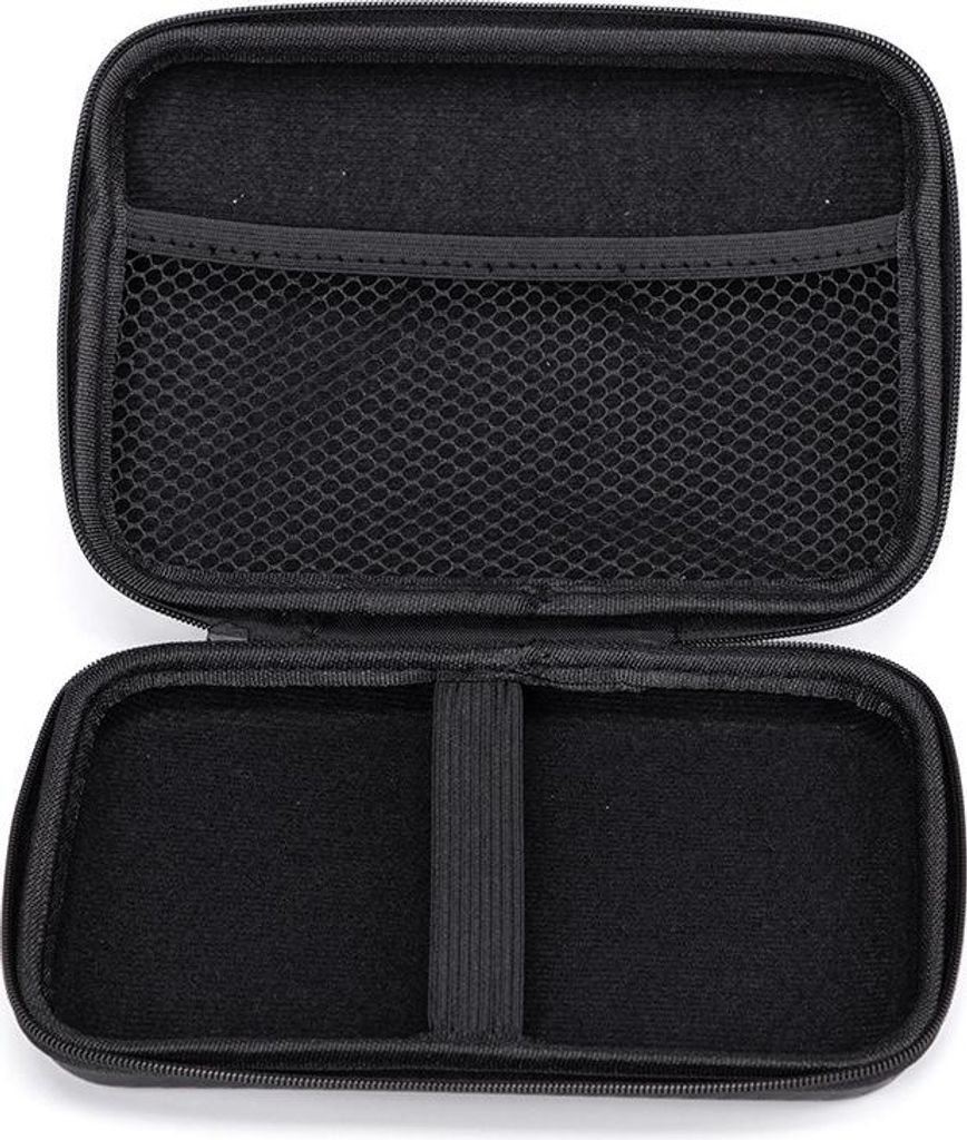 INF Schwarze Rechteckige Digitale Aufbewahrungstasche 28x10x5cm für Elektronik