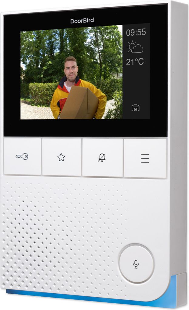DoorBird A1101 - Wewnętrzna stacja wideo: Biały Kolor: Zdjęcie produktu 