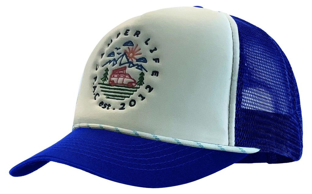 P.A.C. PAC Follan Foam Trucker Cap Total Black