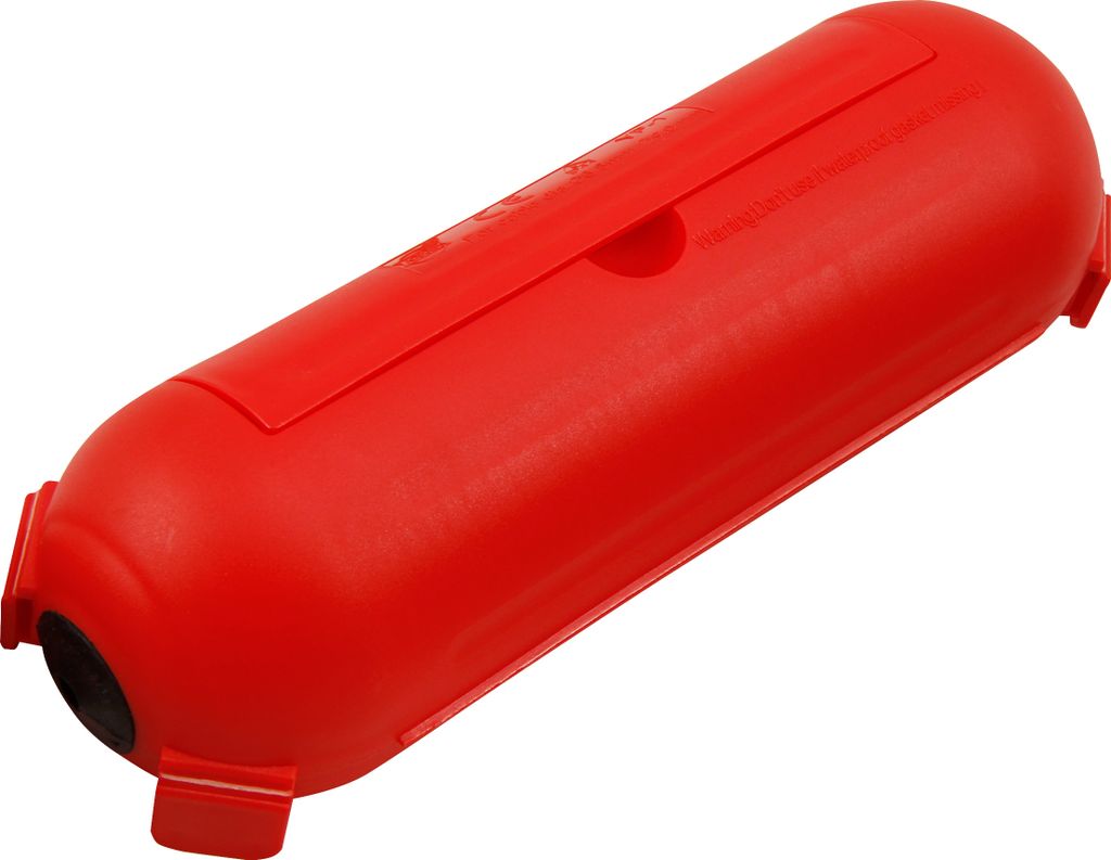 Sicherheits-Schutzbox McPower für Kabel, Schutzklasse IP44, rot