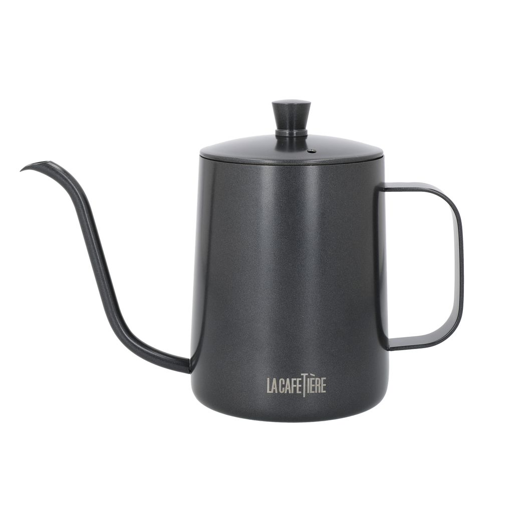 LA CAFETIERE, Schwanenhals-Kaffeekanne, 600 ml, im Geschenkkarton de