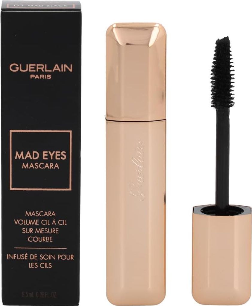 Guerlain Mad Eyes Mascara, 01 Mad Black, 8.5 ml Immagine del prodotto 