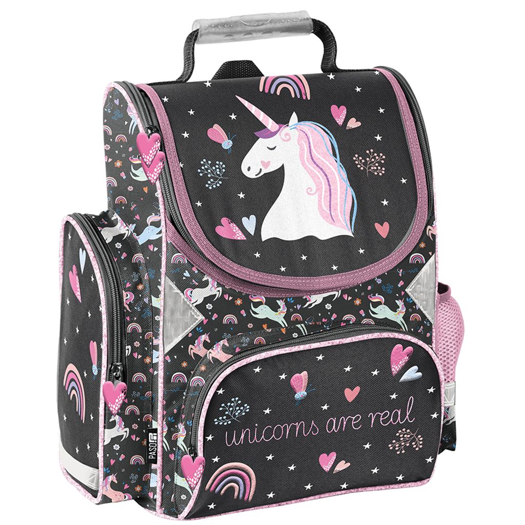 PASO Cartable pour filles avec motif licorne Image du produit 