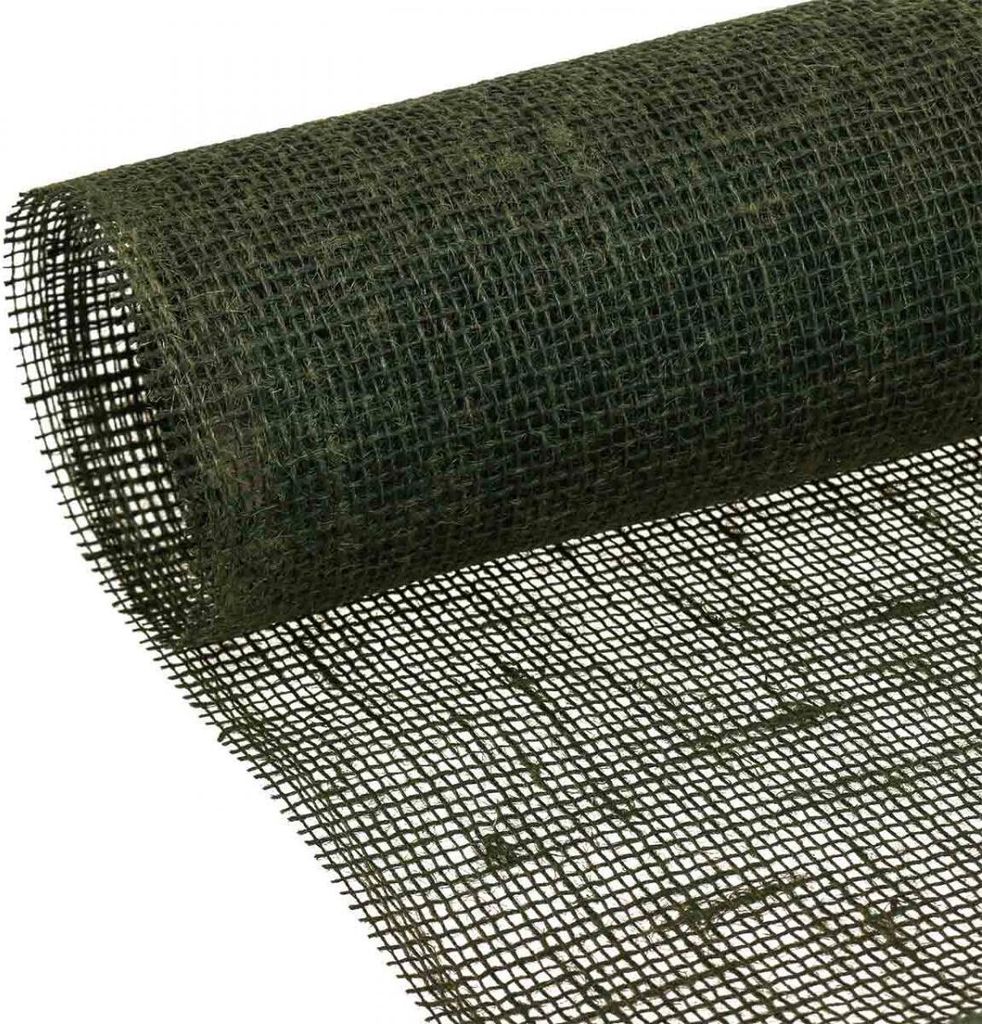 Tischläufer Jute Tischband Olivgrün 30cm x 5m - Dekoration & DIY