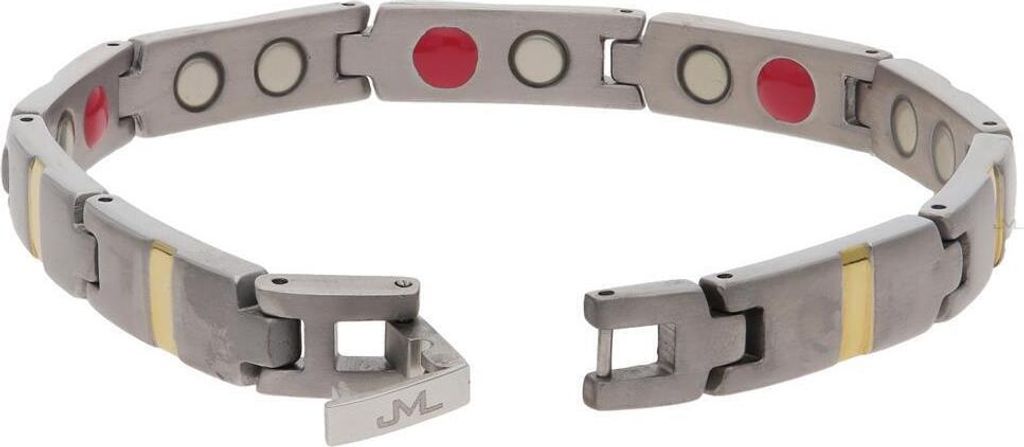 JuwelmaLux Magnetarmband Titan teils vergoldet JL49-03-0005 22 cm