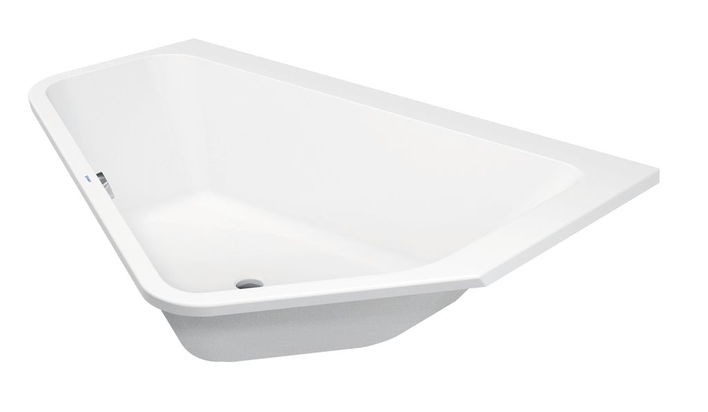 Badewanne PAIOVA 5 Ecke rechts, 1770x1300mm weiß weiß