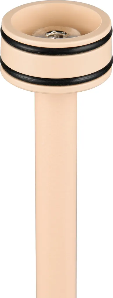 Lampadaire LED en métal couleur sable avec variateur tactile IP44 H123 - 5