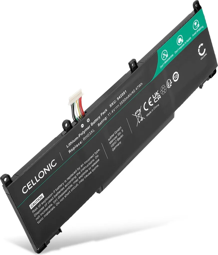 Batteria HP Probook 450 G8 G9 440 G8 | Ricambio CELLONIC 3550mAh 11.4V