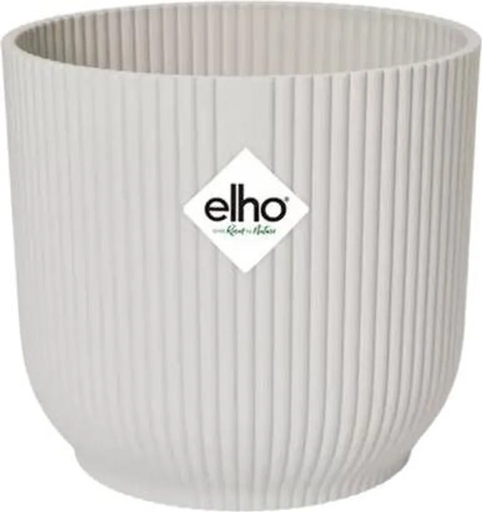 Pot de fleurs blanc 22 cm sans fuite - Cache-pot intérieur anti-trace
