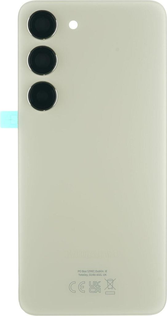 Gehäuse Rückseite für Samsung Galaxy S23 (SM-S911B), weiß
