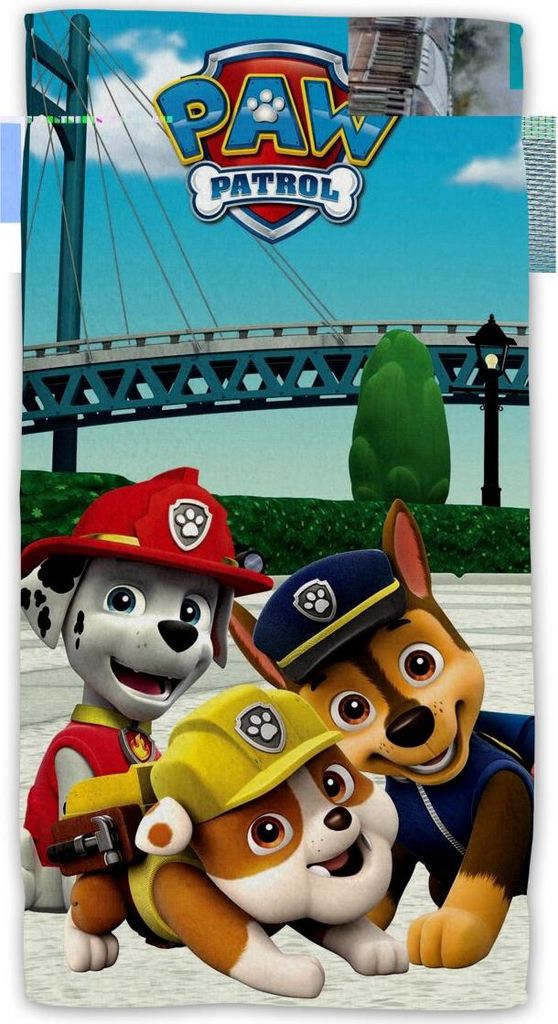 Paw Patrol Baumwolle Strandtuch Frottee Badetuch mit Premium Druck, 70x140 cm