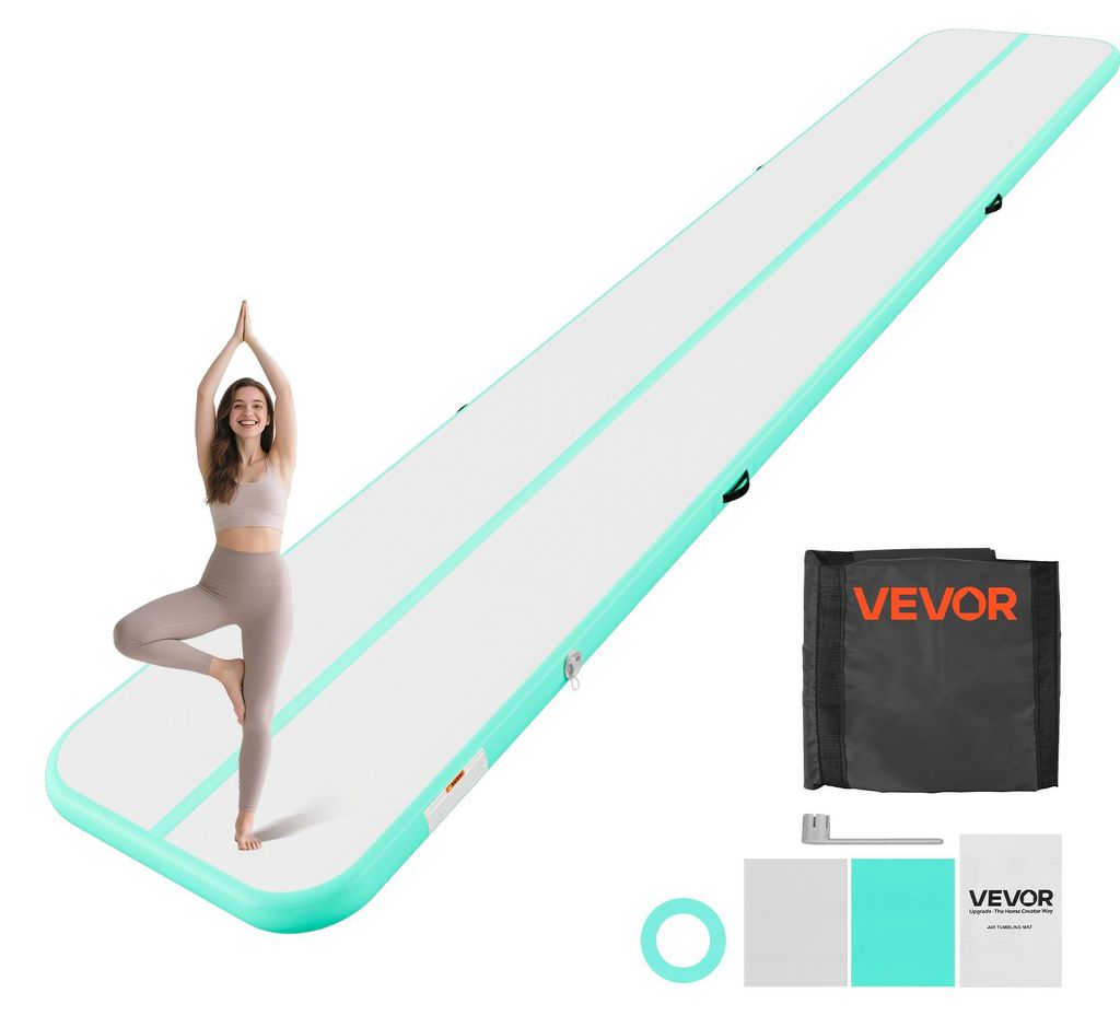 VEVOR Aufblasbare Gymnastikmatte 600x100x10 cm Produktbild 