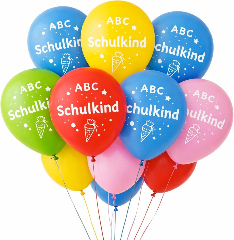 20 ballonnen voor de start van de schoolperiode – Productafbeelding 