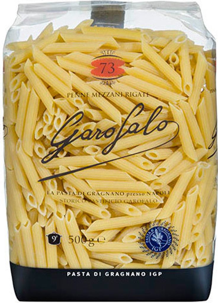 16x Garofalo Pasta di Gragnano IGP Penne Mezzani Rigate N.73 500g