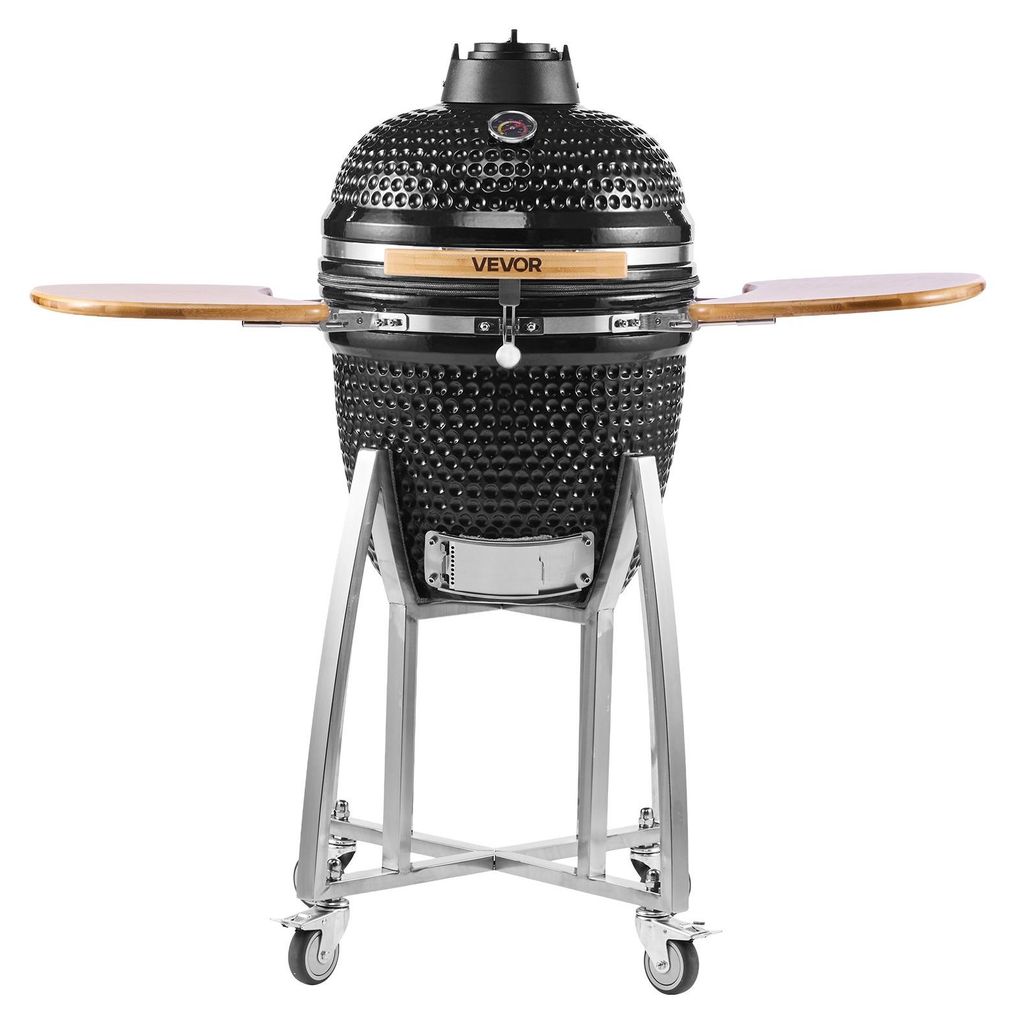 VEVOR Kamado Grill, barbecue in Vetroceramica, affumicatore Immagine del prodotto 