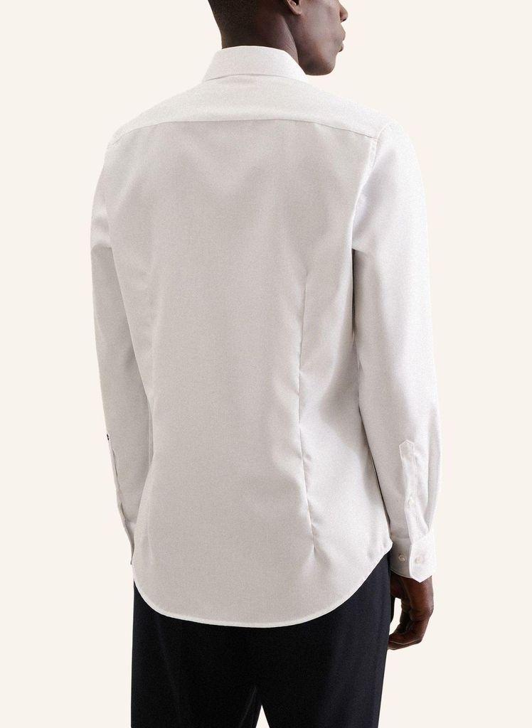 Seidensticker - X-Slim - Herren Hemd (01.943510), Farbe:Weiß(1), Größe:44