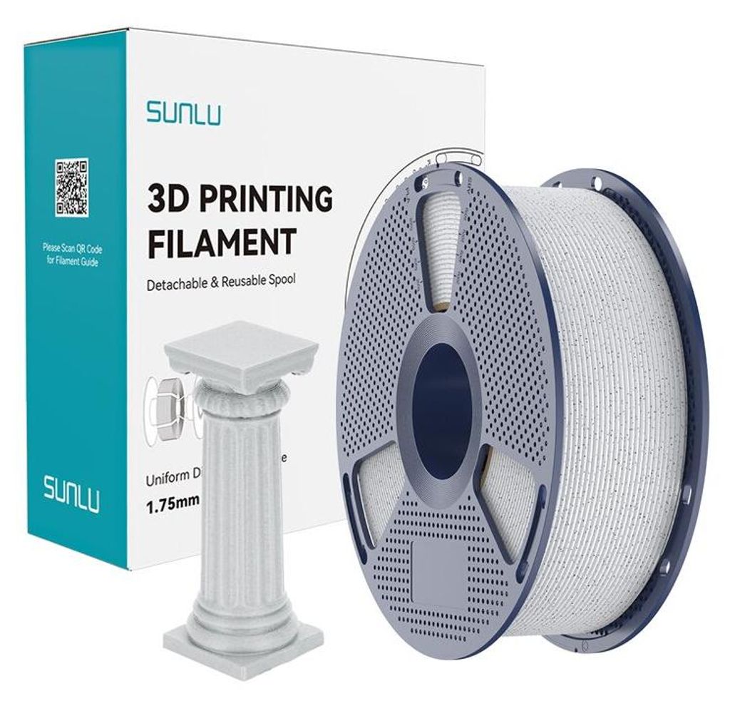 Sunlu PLA High Speed Filament Marble Oreo 1,75