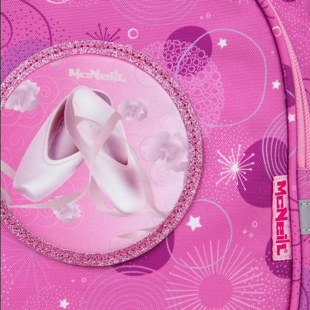 Zaino Backpack Toby McNeill 10L Rosa Pinky | Ideale per l'Asilo - 11