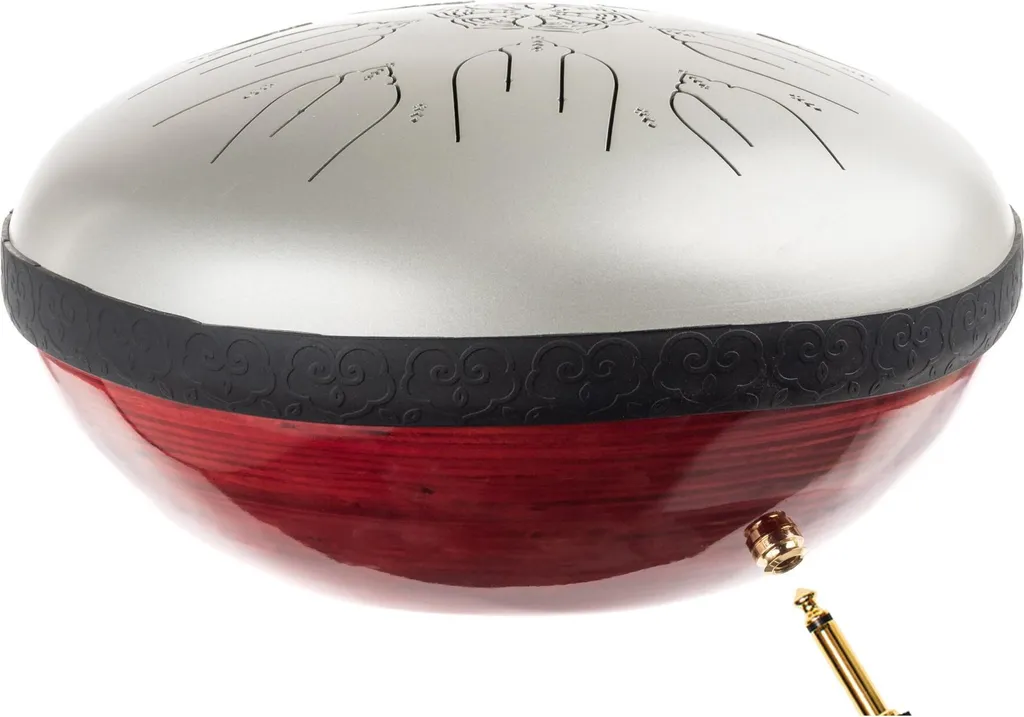 Shamann Tongue Drum 12 Pouces 10 Notes avec Micro EQ et Accordage 432Hz