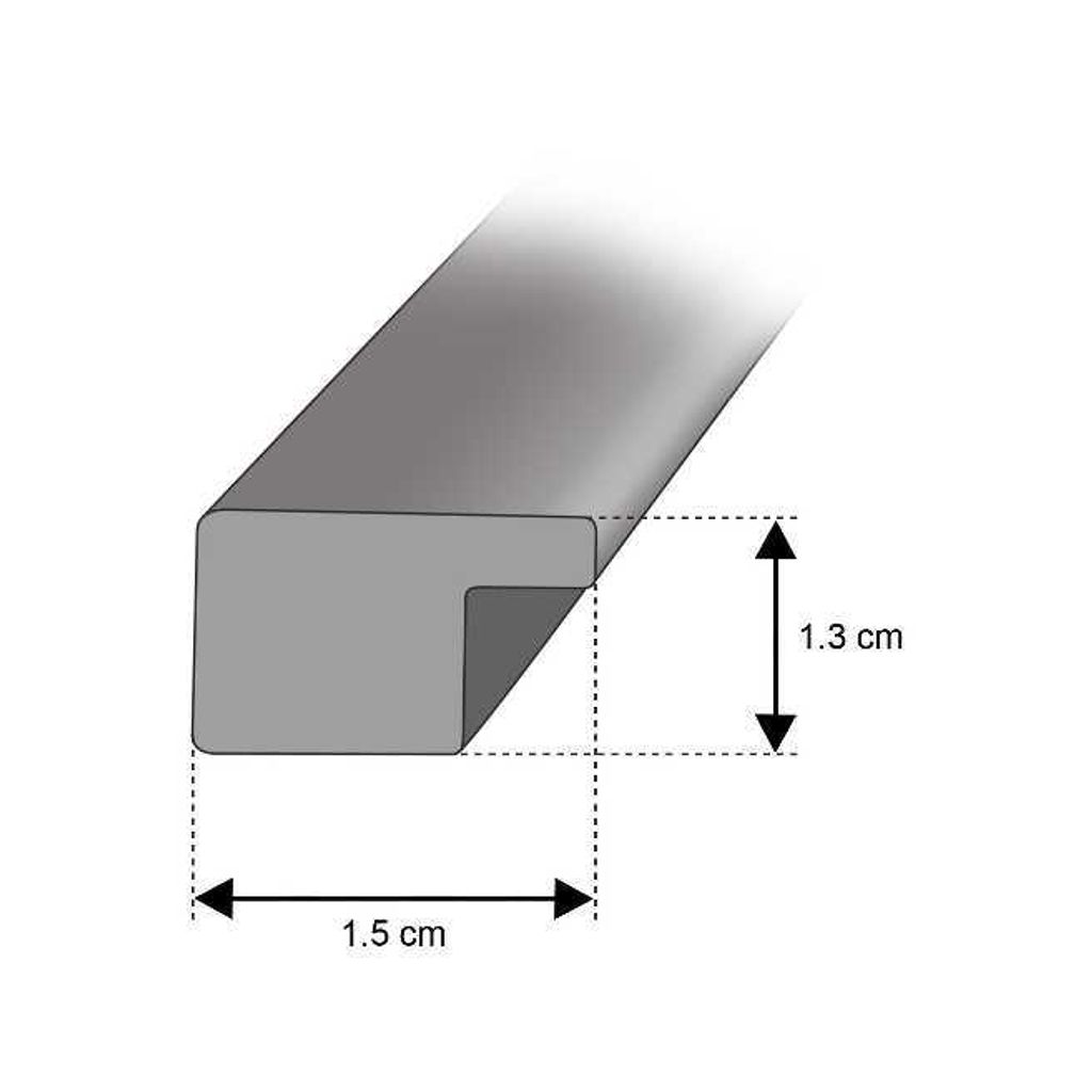 🖼️KNOR®️ Bilderrahmen 20x20 cm Schwarz, 9er Set Produktbild 3