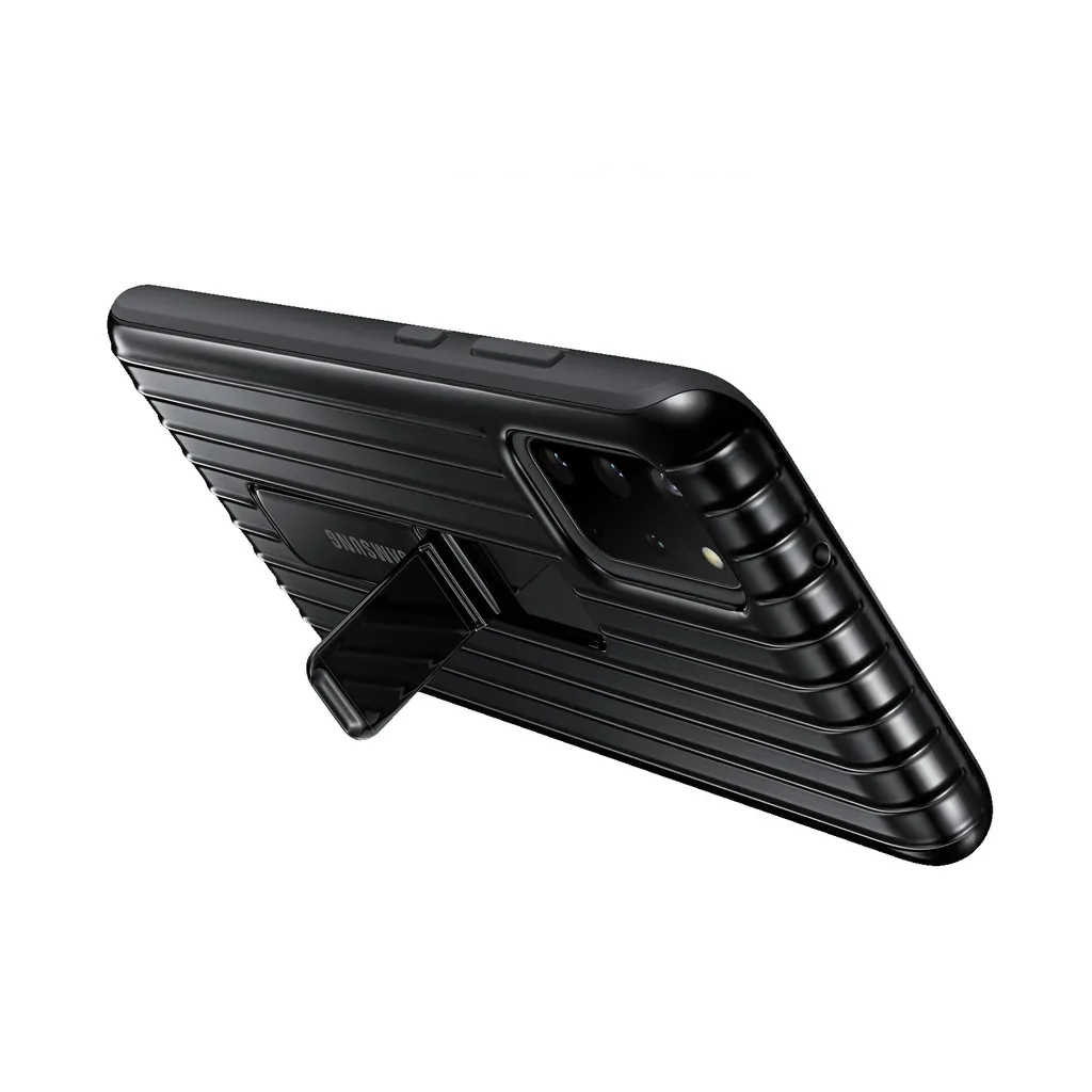 Custodia Samsung Galaxy S20 Plus Originale Protective Standing Cover Nera - 11