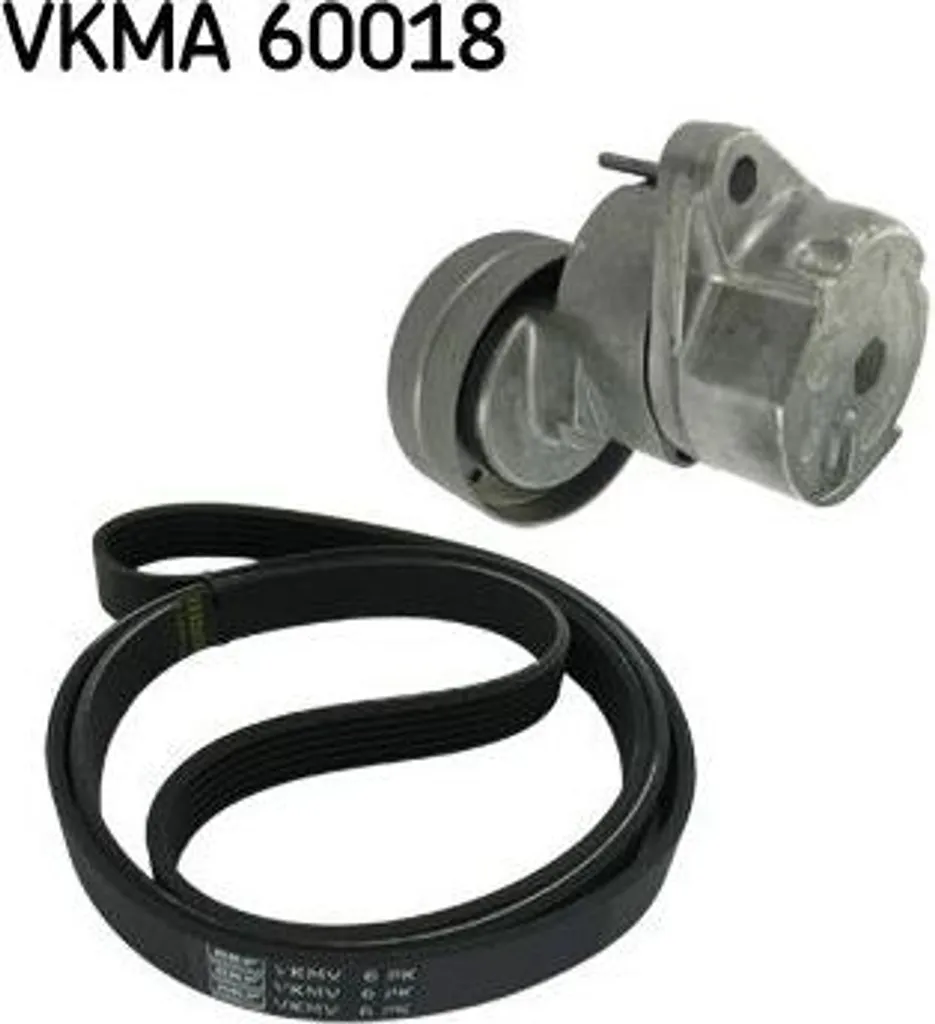 Kit Courroie Trapézoïdale SKF VKMA 60018 pour Captiva et Antara OE