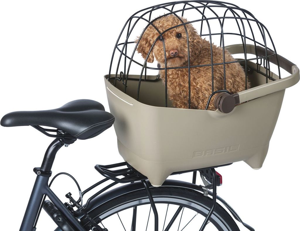 Basil HR-Tierfahrradkorb Buddy MIK 45x32x22cm, biscotti Produktbild 8