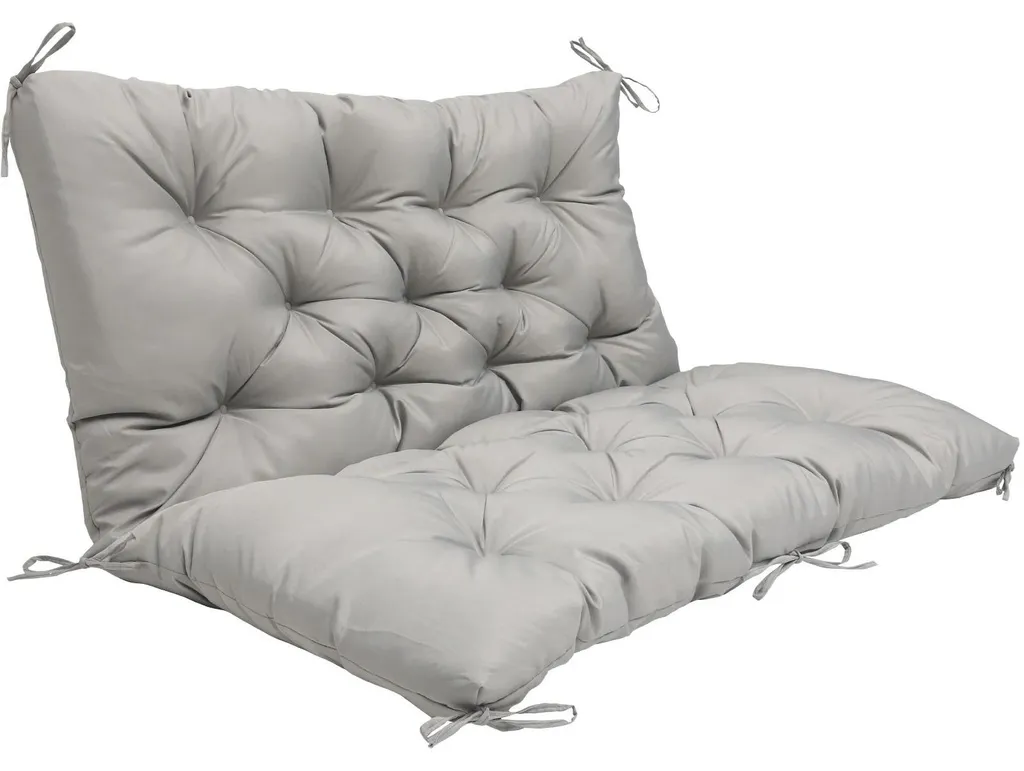 Fini le banc mouillé : Coussin de jardin imperméable et confortable A