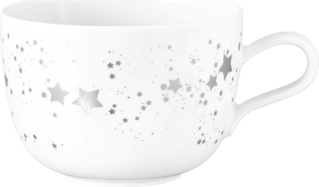 Seltmann Weiden Milchkaffeeobertasse 0,38 l Liberty Silver Produktbild 