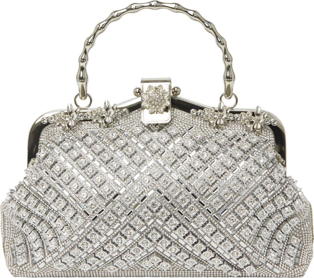 joella damen tasche - silber, one size