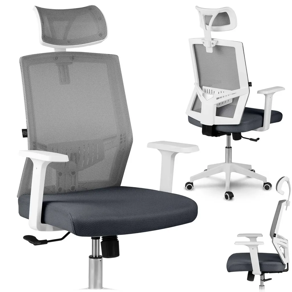 Siège de travail Sofotel Rotar idéal pour télétravail et gaming gris - 2
