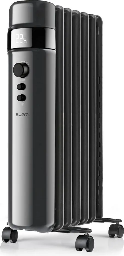 Chauffage bain d'huile OREA 2500W noir pour un confort thermique idéal