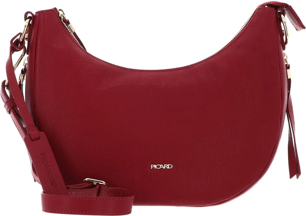 Sac à épaule bandoulière PICARD Java rouge pour sorties et soirées chic