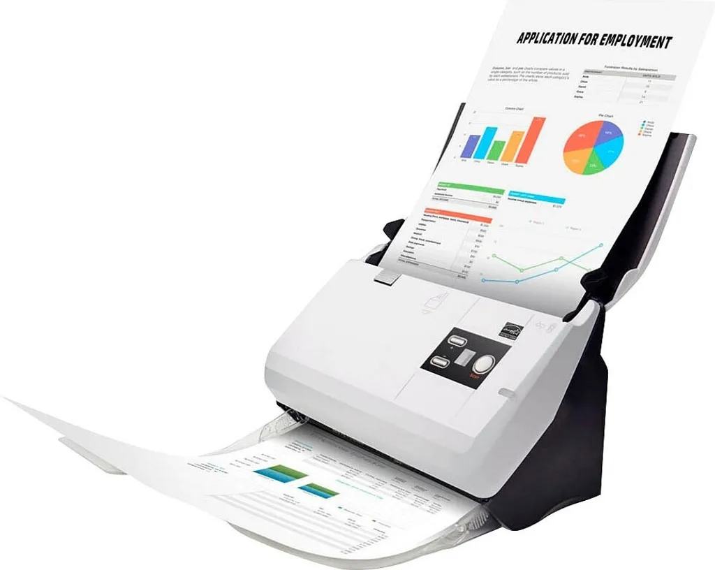 Plustek SmartOffice PN30U Scanner 600 DPI pour Longs Documents 5m - 12