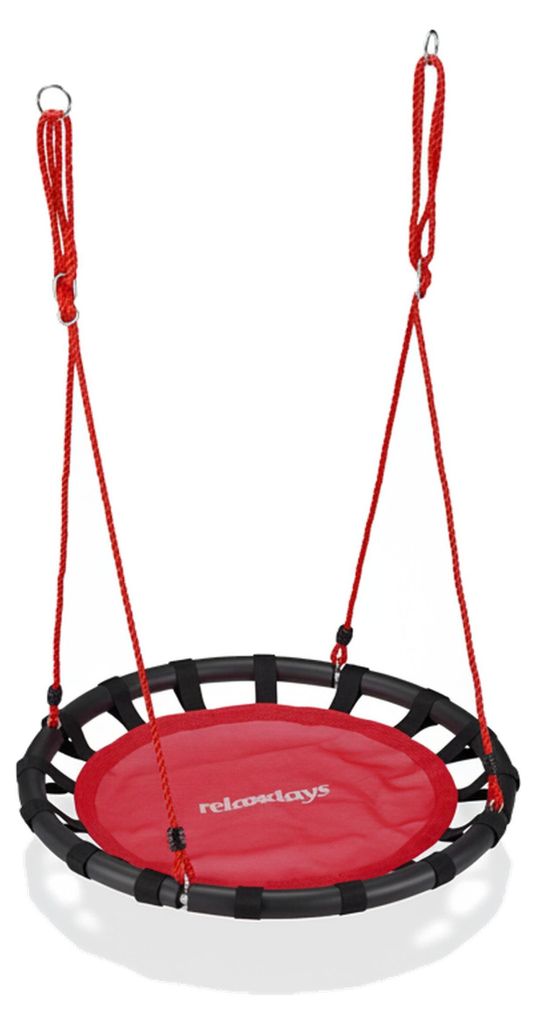 relaxdays 10026651_47 relaxdays Nestschaukel   rot Image du produit 