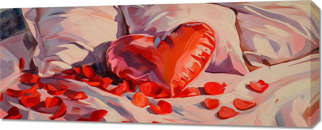 Bild 100x40cm I Ich Dich Auch