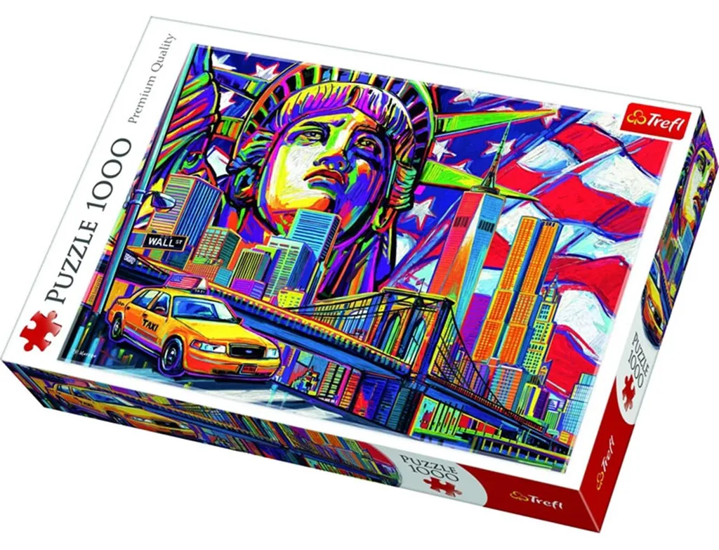 Puzzle 1000 pièces New York City - Jeu de détente et décoration murale