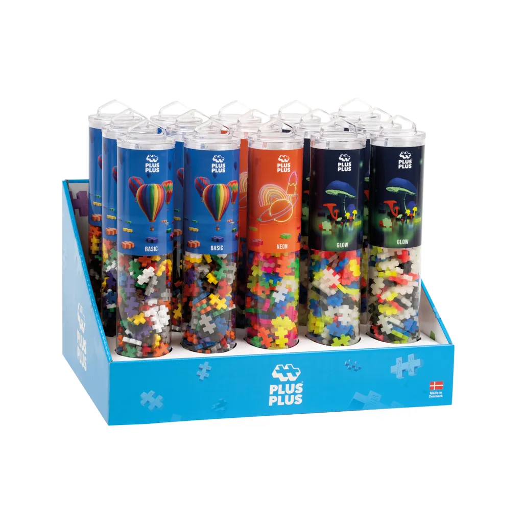 Plus-Plus Glow in the Dark : Finies les Peurs du Noir avec ce Jeu 240 pcs
