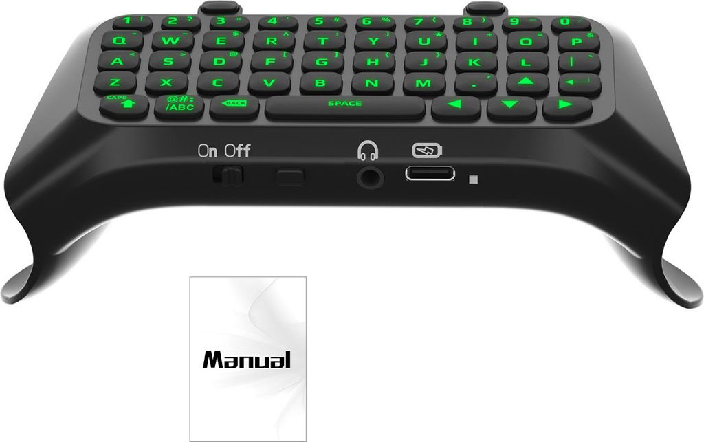 Gaming-Tastatur mit Elite-Griff, eingebautem Lautsprecher, kabellose Bluetooth-Tastatur, beleuchtetes Design, Ambiente-Tastatur für PS5 Elite