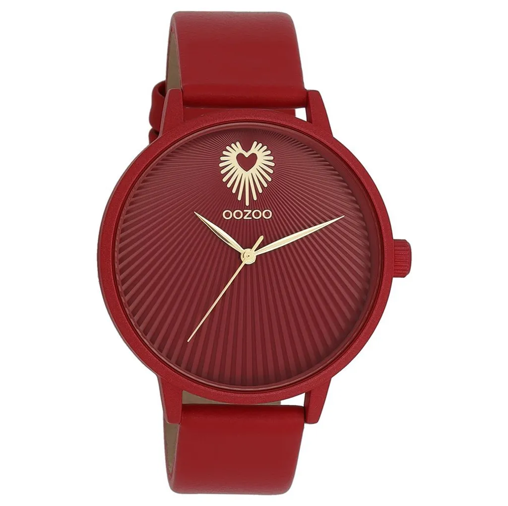 Orologio Oozoo C11249 Donna Pelle Rossa - Prezzo Outlet Online