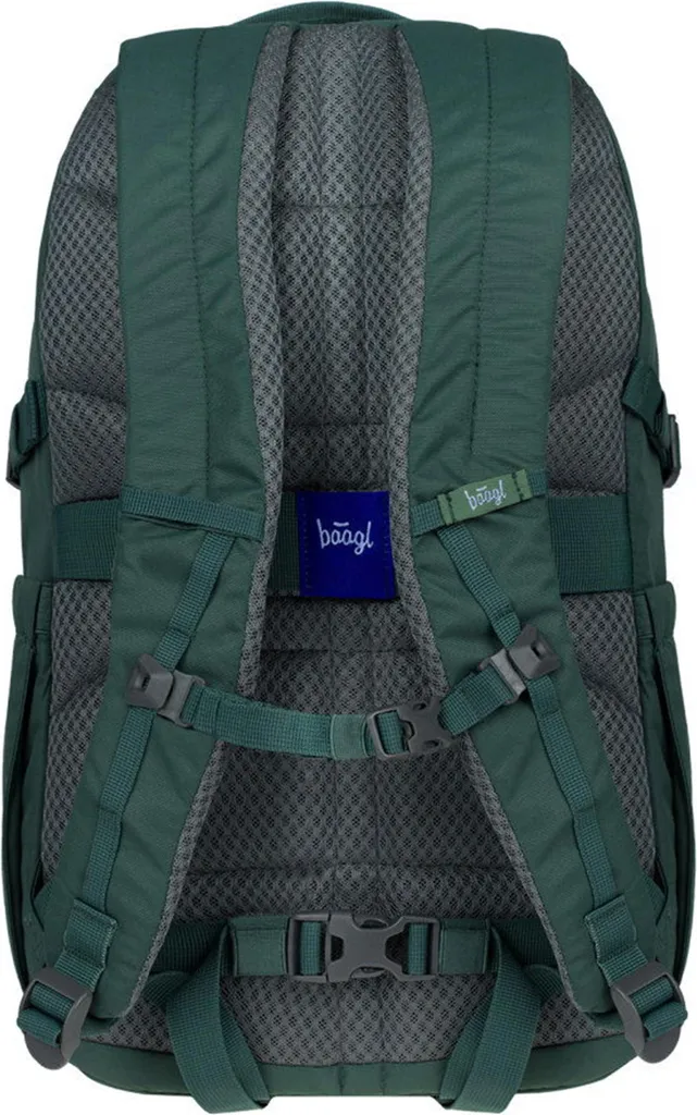 Sac à dos BAAGL Dash Vert GRS léger et imperméable en tissus recyclés - 3