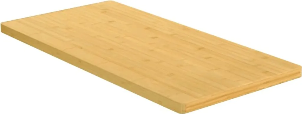 SYFAX Piano Tavolo 40x80x2,5 cm in Bambù Naturale | Ricambio Fai da Te
