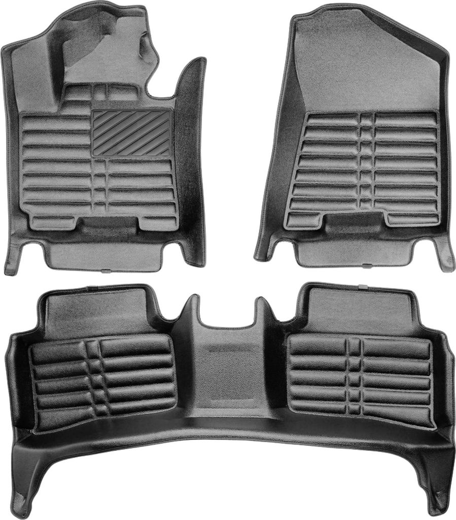 5D Premium Auto Fussmatten TPE Set passend für Hyundai Tucson (4.Gen - für 4x2) Baujahr ab 2020