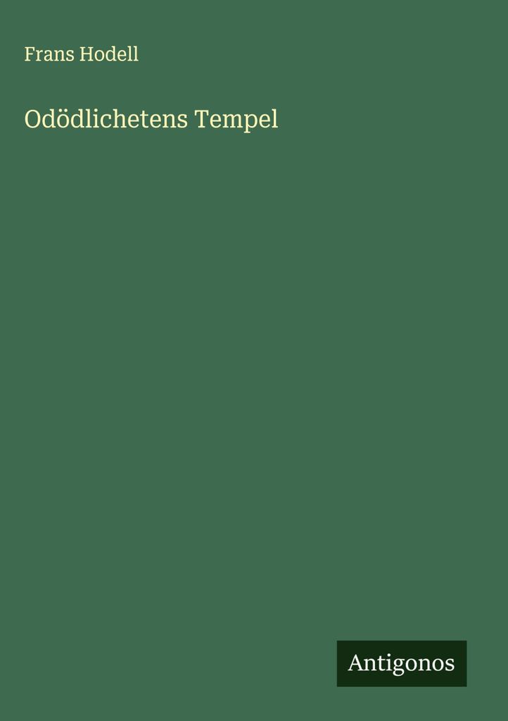 Odödlichetens Tempel