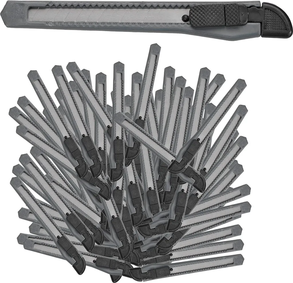 set di 100 coltelli da taglio relaxdays