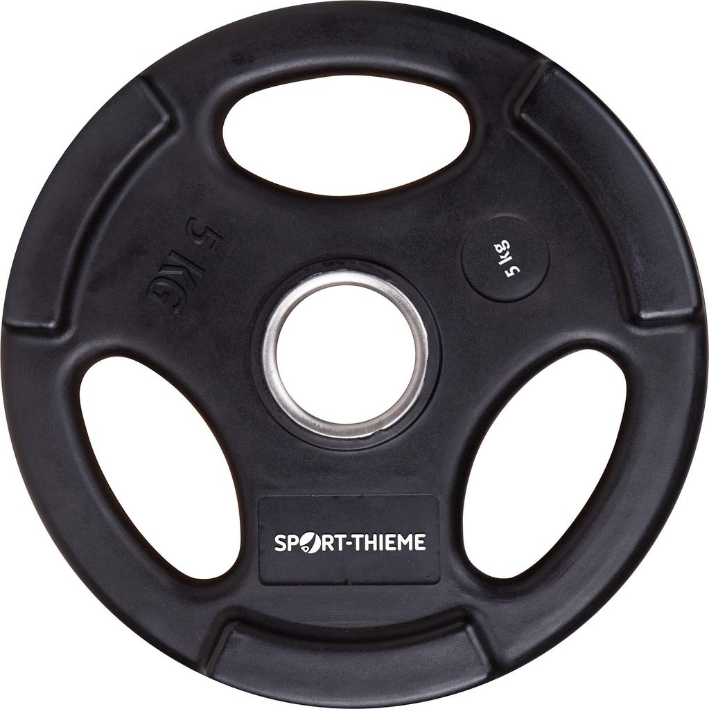 Sport-Thieme Hantelscheibe "Wettkampf", PU, 5 kg