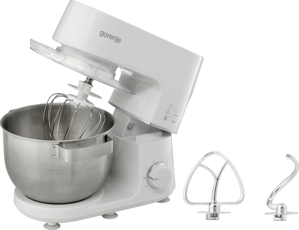 Gorenje MMC800CW Robot Pâtissier Multifonction 800W avec Bol 4.5L Blanc