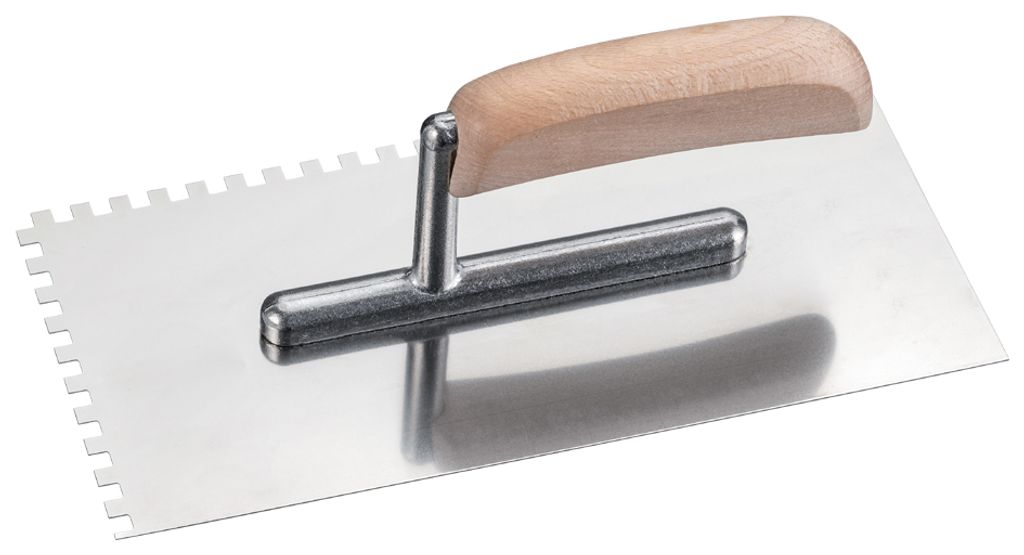 WESTEX Zahnkelle Edelstahl 270 x 130 mm Zahnung 6x6 mm